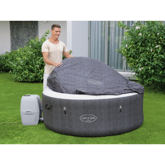 Piscină hidromasaj gonflabilă - 180x66 cm BESTWAY 60035 Lay-Z Spa - Havana