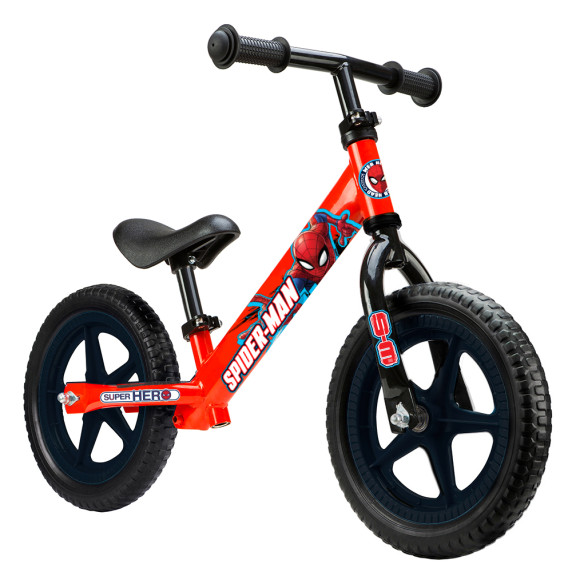 Bicicletă fără pedale - Marvel Spiderman 12"