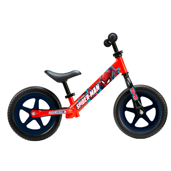 Bicicletă fără pedale - Marvel Spiderman 12"