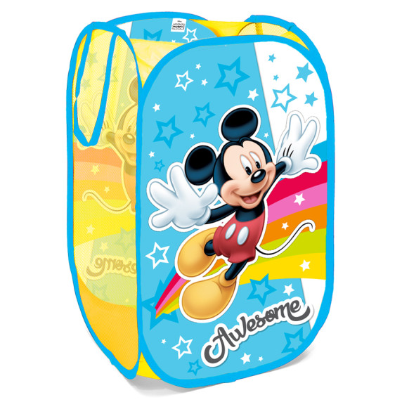 Összecsukható játéktároló kosár Mickey egér