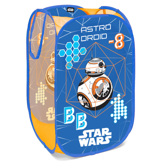 Coș depozitare jucării, pliabil - STAR WARS BB8