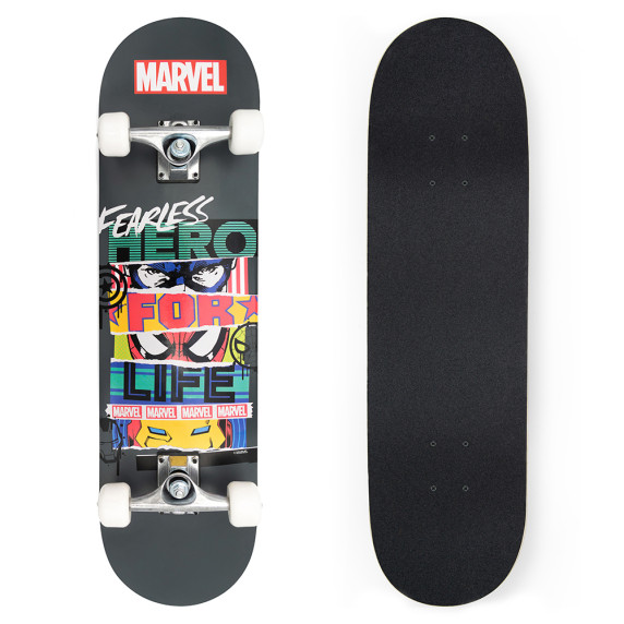 Drevený skateboard 79 x 20 x 10 cm MARVEL Fearless