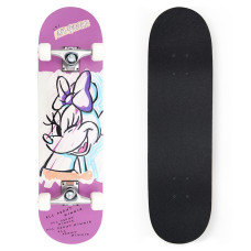 Drevený skateboard 79 x 20 x 10 cm DISNEY Minnie Mouse - ružový - 