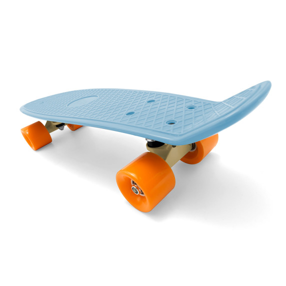 Skateboard - 55 x 14,5 x 9,5 cm - Pennyboard 7-BRAND BLUE ORANGE
