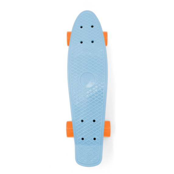 Skateboard - 55 x 14,5 x 9,5 cm - Pennyboard 7-BRAND BLUE ORANGE