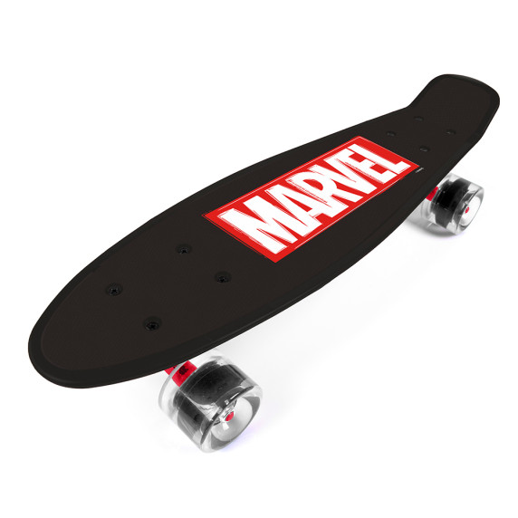 Pennyboard 55 x 14,5 x 9,5 cm MARVEL - čierny/červený