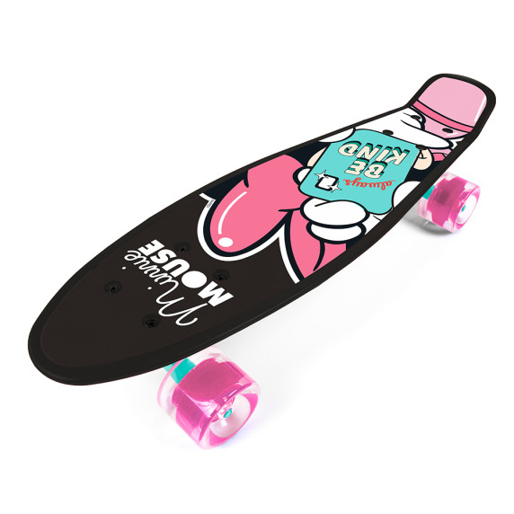 Skateboard - 55 x 14,5 x 9,5 cm - DISNEY Minnie Mouse ALWAYS BE KIND
