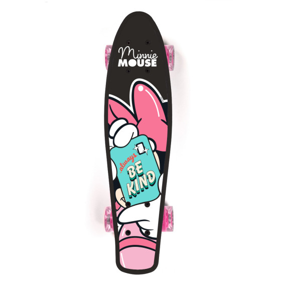 Skateboard - 55 x 14,5 x 9,5 cm - DISNEY Minnie Mouse ALWAYS BE KIND