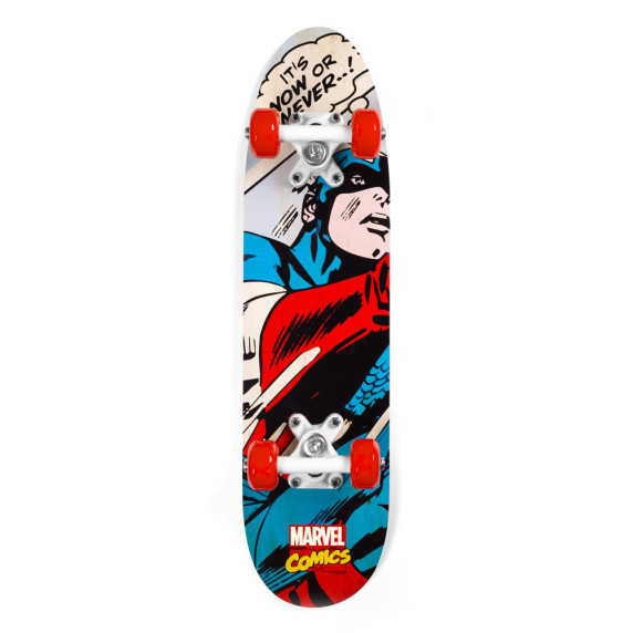 Fa gördeszka 61x15x8 cm Marvel Amerika Kapitány