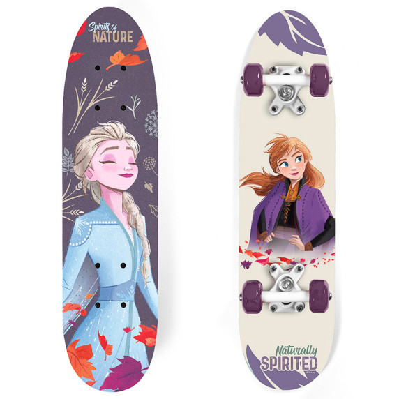 Drevený skateboard 61 x 15 x 8 cm Frozen SPIRITS OF NATURE