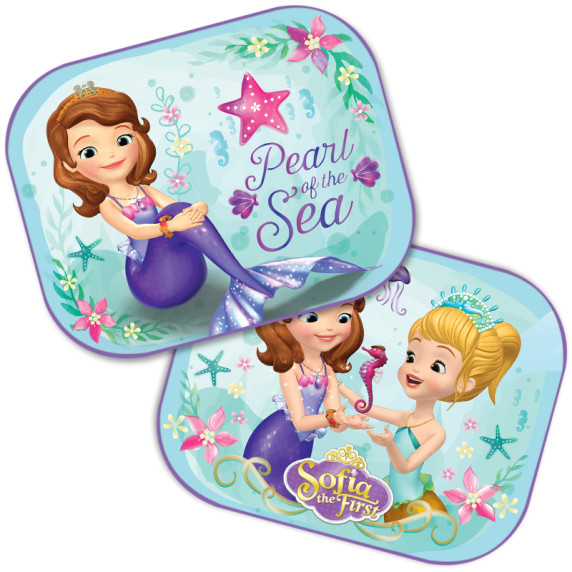 Autós árnyékoló, napellenző DISNEY Sofia hercegnő - 2 darab
