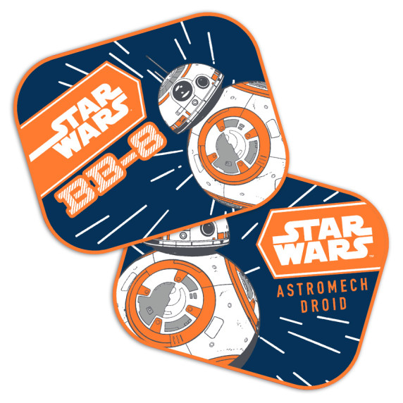 Tienidlá do auta 2 kusy Star Wars BB8