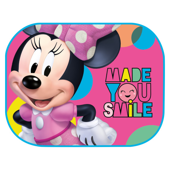 Autós árnyékoló, napellenző DISNEY Minnie egér rózsaszín - 2 darab