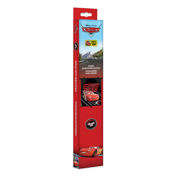 Rolós árnyékoló DISNEY Verdák Cars Formula Racers