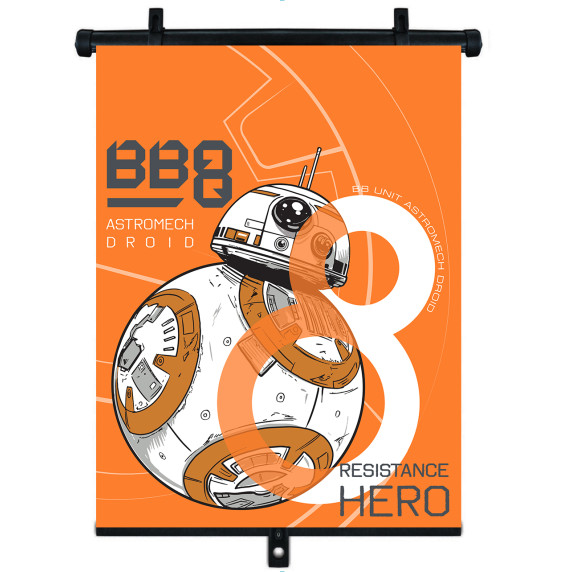 Jaluzea auto pentru geamurile laterale - STAR WARS BB8