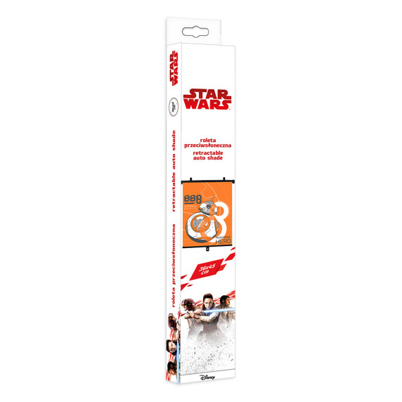 Jaluzea auto pentru geamurile laterale - STAR WARS BB8