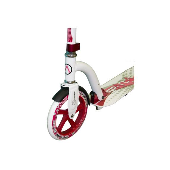 Kolobežka SPARTAN Jumbo II - 230 mm - biela
