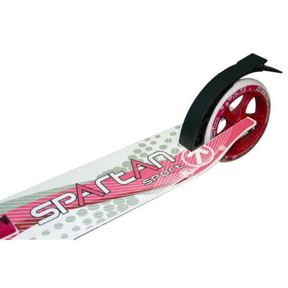 Kolobežka SPARTAN Jumbo II - 230 mm - biela