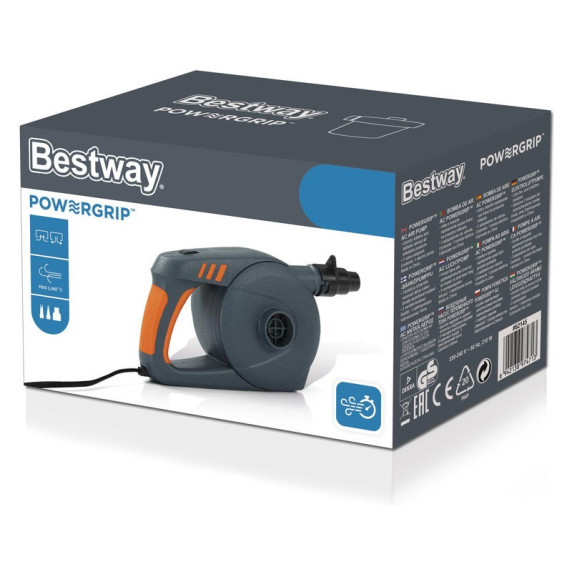 Elektromos pumpa BESTWAY 62145 Powergrip AC Air Pump