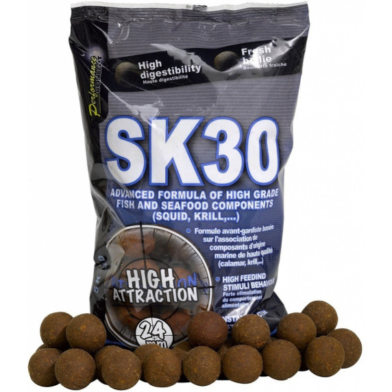 Horgászcsali Starbaits 25582 Performance Concept SK30 24 mm 1 kg