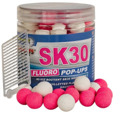 Momeală pentru pești /Boilies plutitoare  SK30 Fluo Pop Up 80g 14mm - 