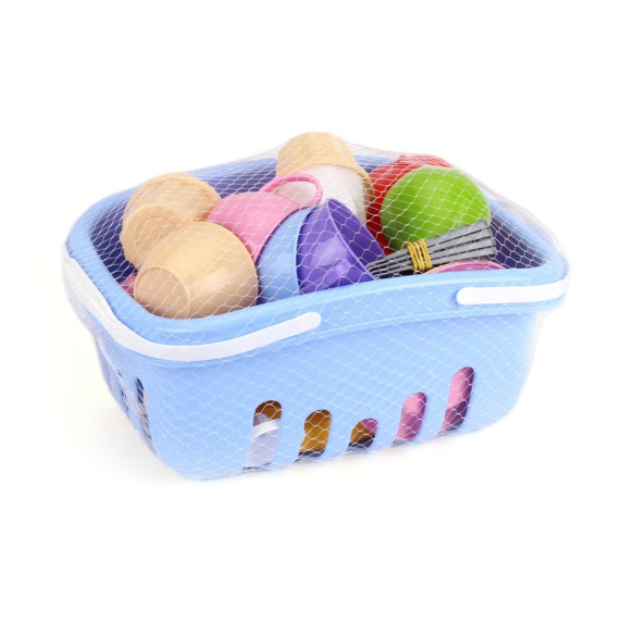 Set de ceai cu coș și accesorii - 31 piese