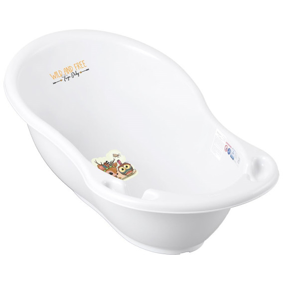 Cadă anatomică - 86 cm - Wild & Free - cerb - alb