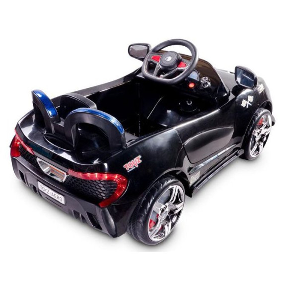 Elektrické autíčko Toyz Aero 2 motory/2 rýchlosti - čierne