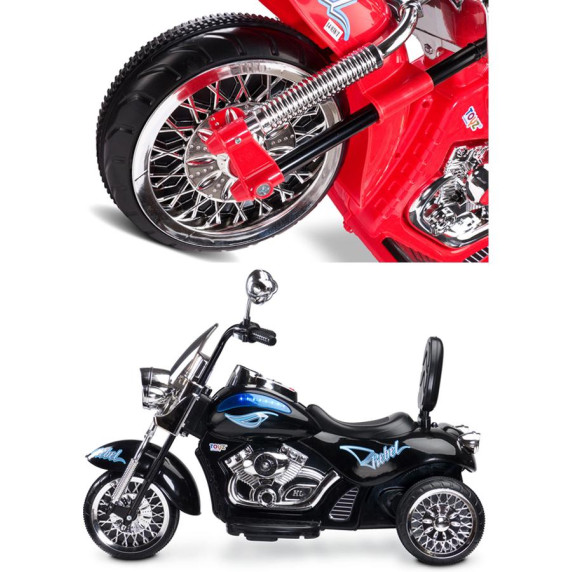 Elektrická motorka Toyz Rebel black