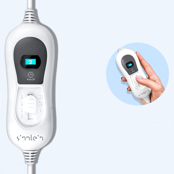 Pătură electrică de încălzire Tresko pentru spate și gât -  Gri