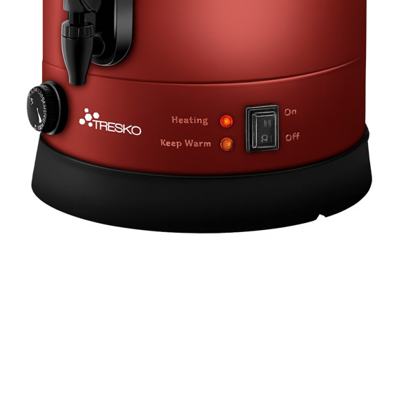 Fierbător pentru vin fiert 20 l TRESKO 1385-012 – roșu