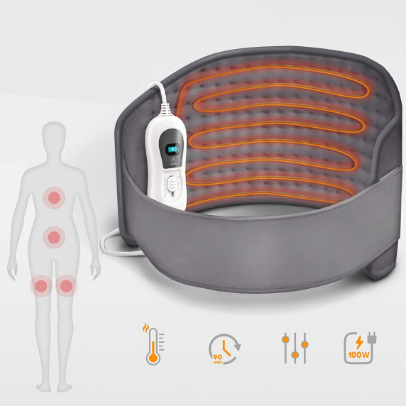 Vyhrievacia dečka na brucho a chrbát TRESKO 1211-003 - béžová