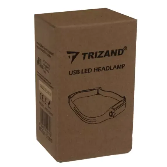 LED fejlámpa USB Trizand 21652