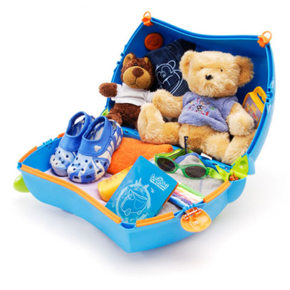 TRUNKI cestovný kufrík a odrážadlo Terrance