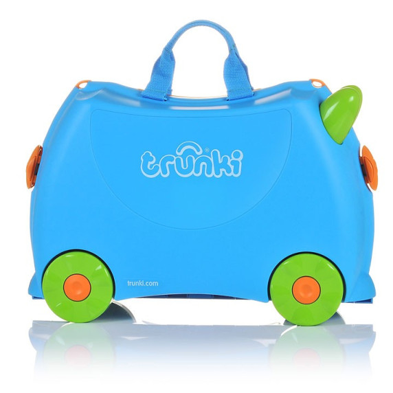 TRUNKI cestovný kufrík a odrážadlo Terrance