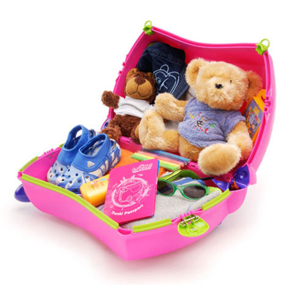 Gurulós gyerek bőrönd - TRUNKI Trixi
