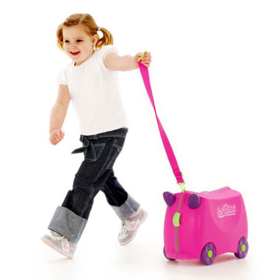 Gurulós gyerek bőrönd - TRUNKI Trixi