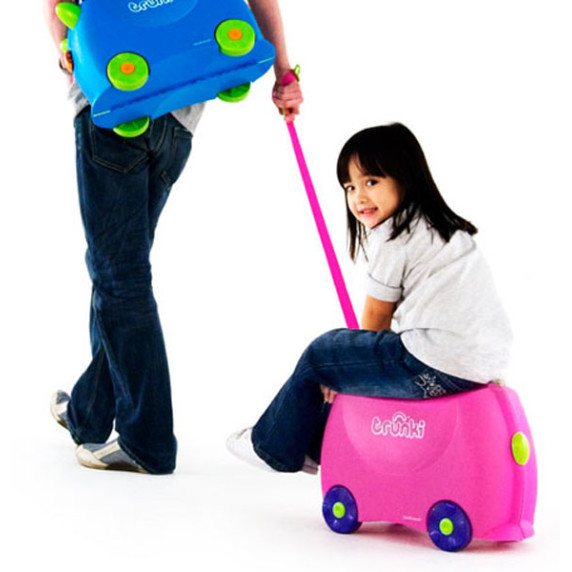 Gurulós gyerek bőrönd - TRUNKI Trixi