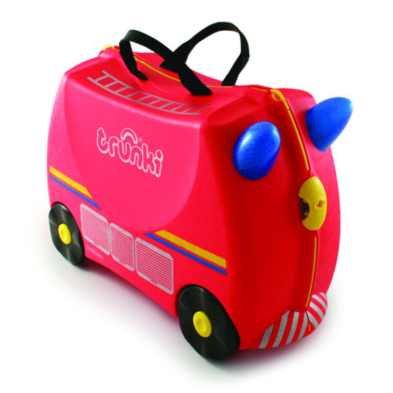 TRUNKI cestovný kufrík a odrážadlo Hasič