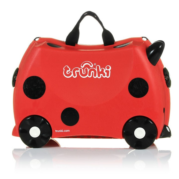 TRUNKI gurulós gyerek bőrönd - Katicabogár