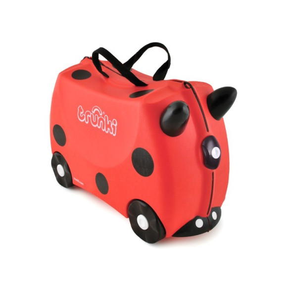 TRUNKI gurulós gyerek bőrönd - Katicabogár