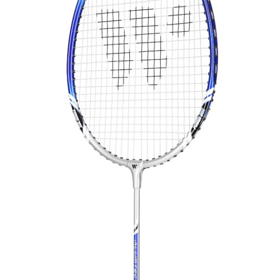 Bedmintonová raketa WISH Alumtec 317 strieborno-modrá