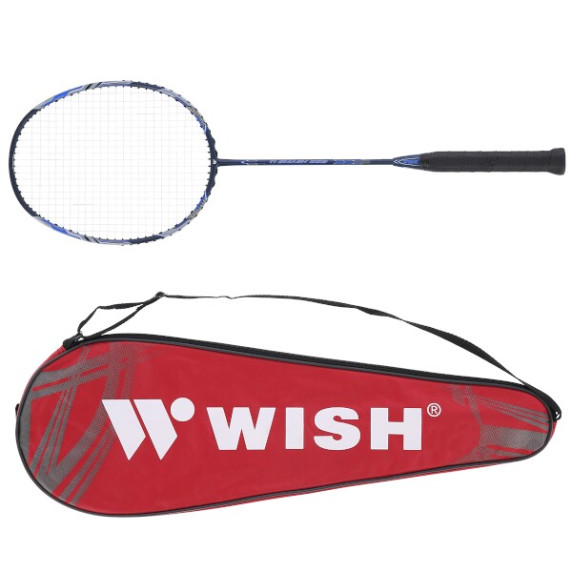 Bedmintonová raketa WISH TI Smash 999, modrá