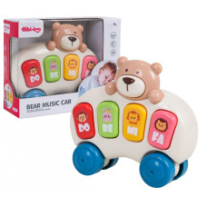 Pian interactiv pentru cei mici – BEAR MUSIC BAR, ursuleț - 
