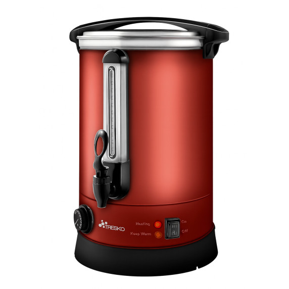 Varič vareného vína 6,8 l TRESKO 1385-004 - červený