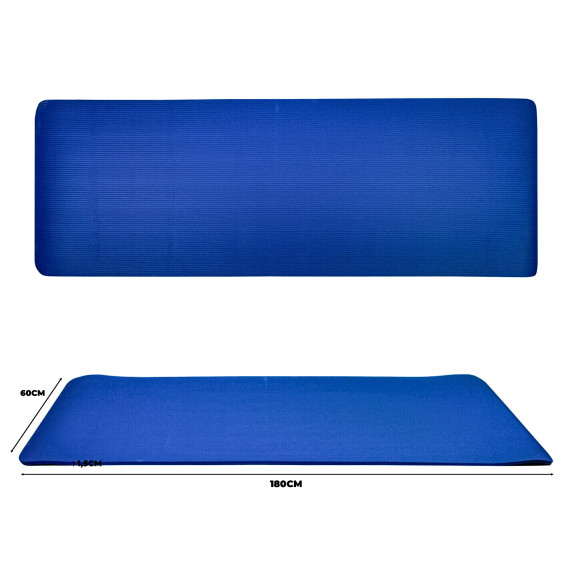 Podložka na cvičenie 180 x 50 cm AGA DS62BLUE - modrá